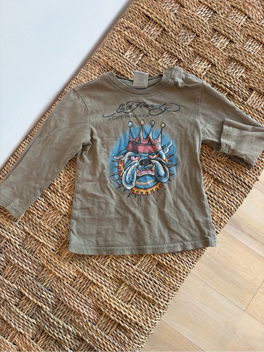 Vintage Toddler Ed Hardy by Christian Audigier long sleeve